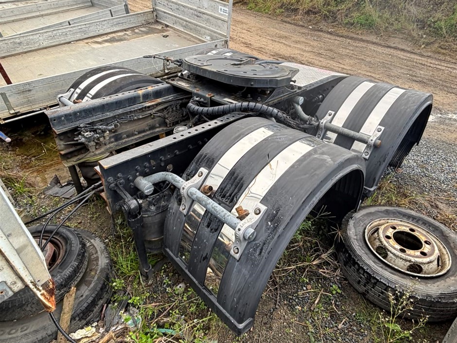 2019 MAN TGX Rear Bogey Assembly with Jost Fifth Wheel