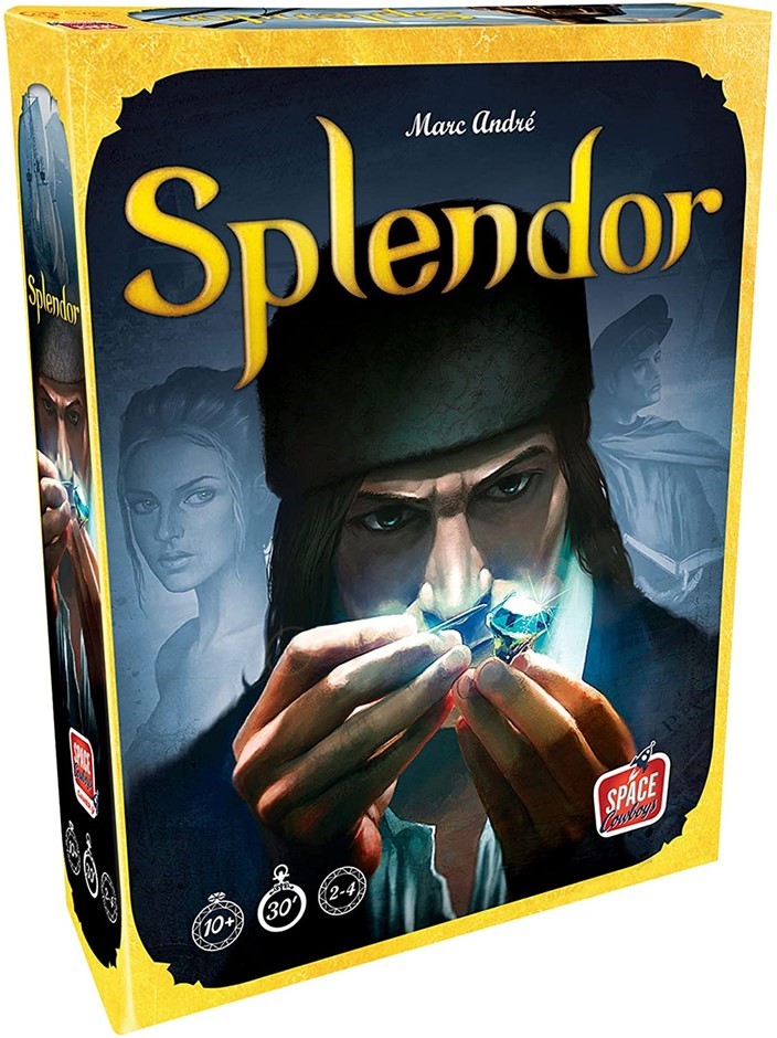 ASMODEE Space Cowboys Splendor Board Game, Multiplayer.