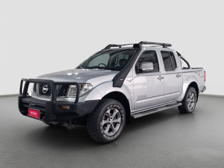 2009 Nissan Navara ST-X D40 Manual 4X4 Dual Cab Ute