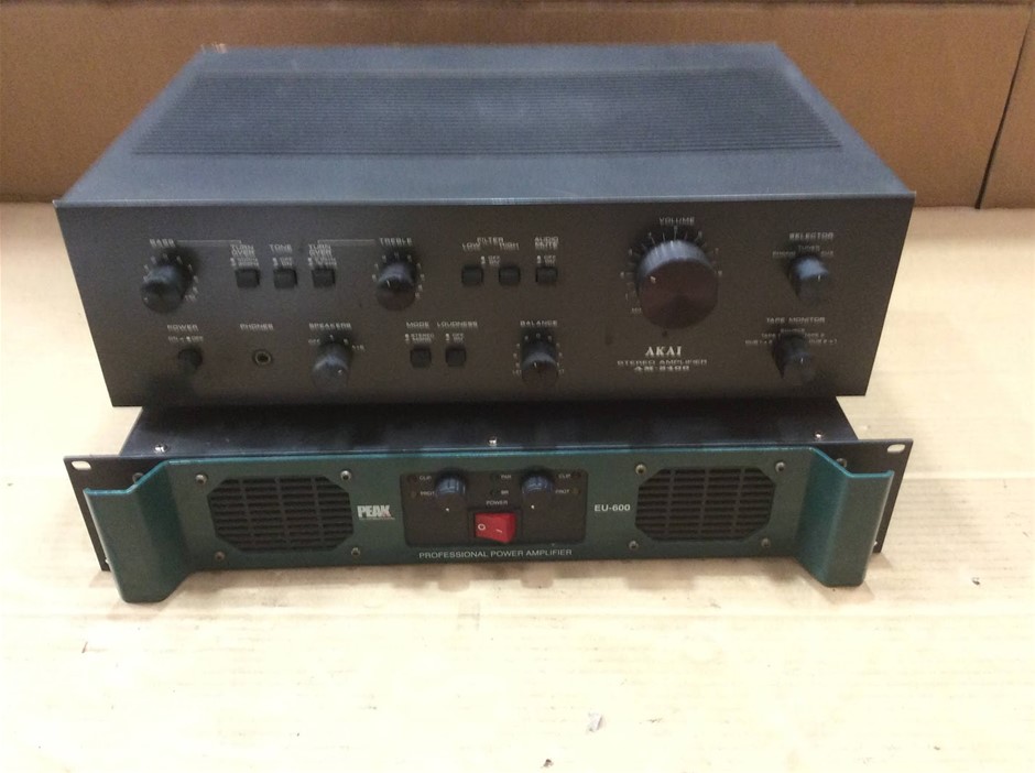 Professional Power Amplifier + Stereo Amplifier Integrated Amplifier