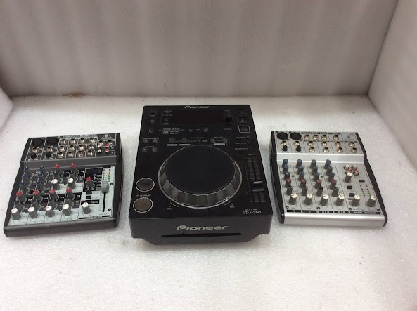 Pioneer Cdj-350 Multi Player Behringer Eurorack Ub802 Xenyx 1002Fx Mixer