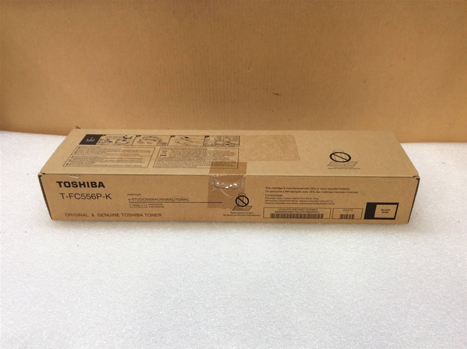 Toshiba T-FC556P-K Original Black Toner Cartridge - New