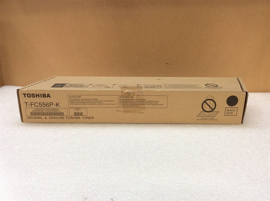 Toshiba T-FC556P-K Original Black Toner Cartridge - New