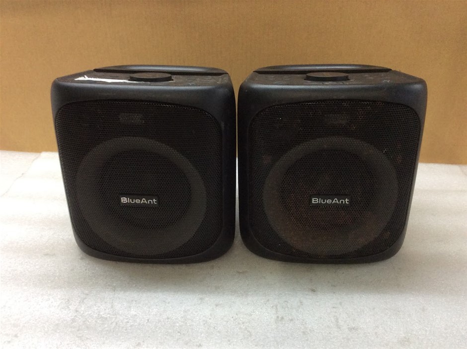 BlueAnt X4 Bluetooth Speaker System (Lot of 2)