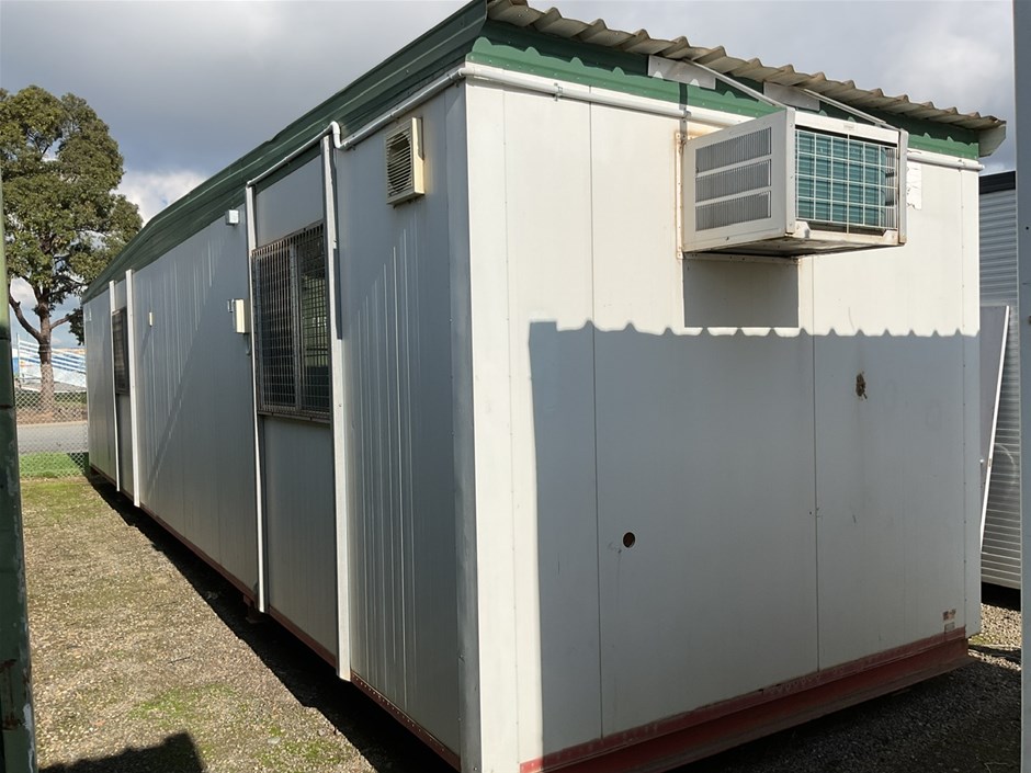 <p>Building Portable Shell Cyclone Rated 12m x 3m x 2.8m</p>