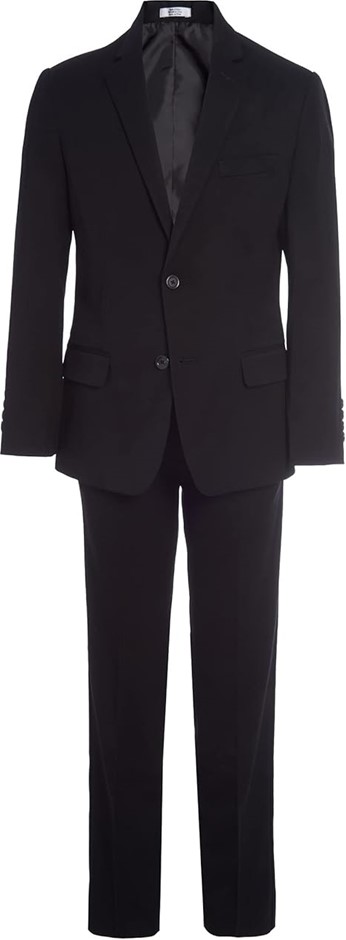 Calvin Klein boys 2-piece Formal Suit Set Business Suit Pants Set, Size 12
