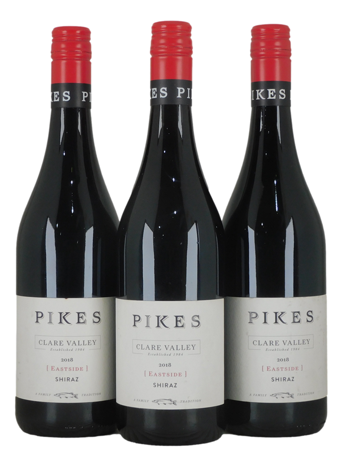 Pikes Eastside Shiraz 2018 (3x 750mL).