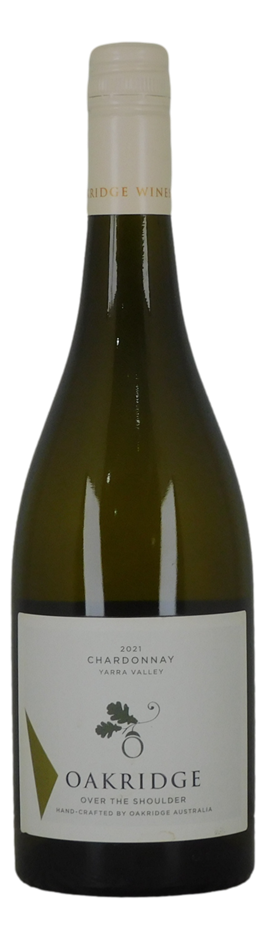 Oakridge Over The Shoulder Chardonnay 2021 (6x 750mL), VIC.