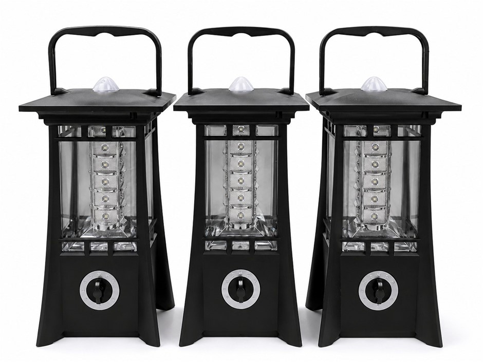 12 x Portable Camping Lamp 24LED Lantern Lights for Camping, RV, Hiking & E