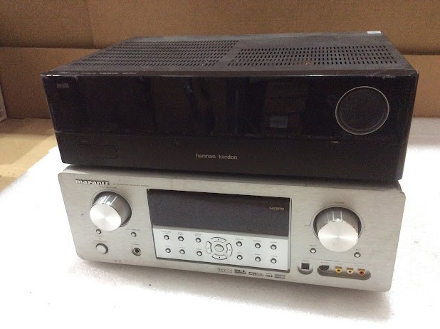 Marantz SR5001 AV Surround Receiver&Harman Kardon AVR 151/230 (Lot of 2)