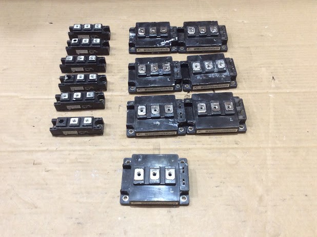 NIEC PD10016A Power Diode Modules&Fuji 2MBI300P-140-03 IGBT (Lot of 13)