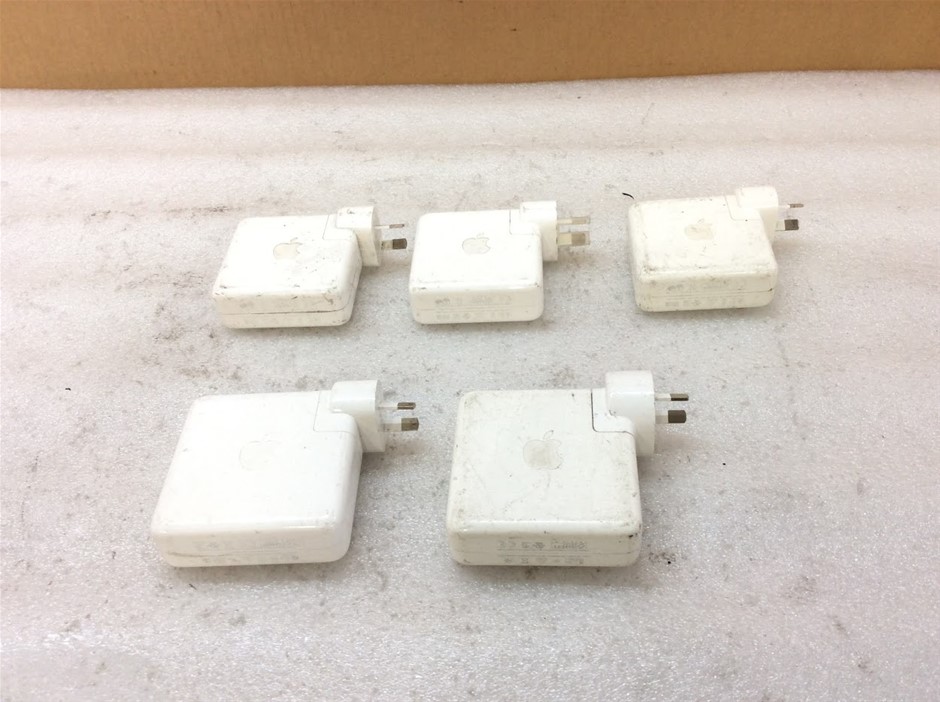 Apple MagSafe Power Adapter Charger (Lot of 5)