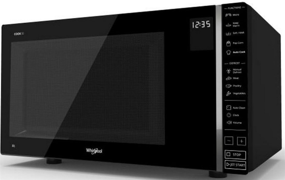 WHIRLPOOL MWP 301 B Freestanding Microwave (Freestanding Microwave Only, 30