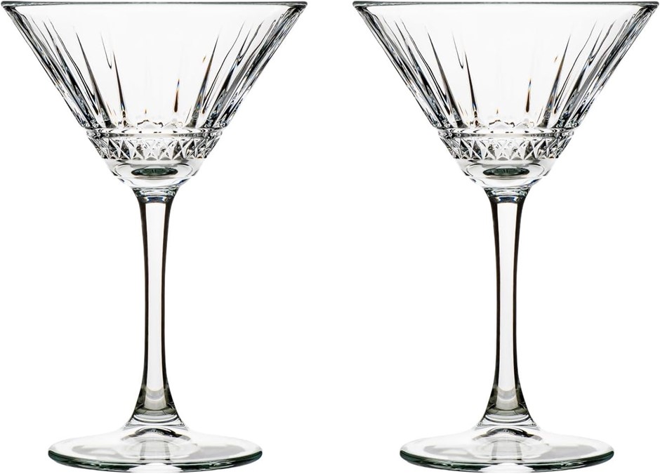 MAXWELL & WILLIAMS Cocktail & Co Atlas Martini Glass 220ML Set of 2.
