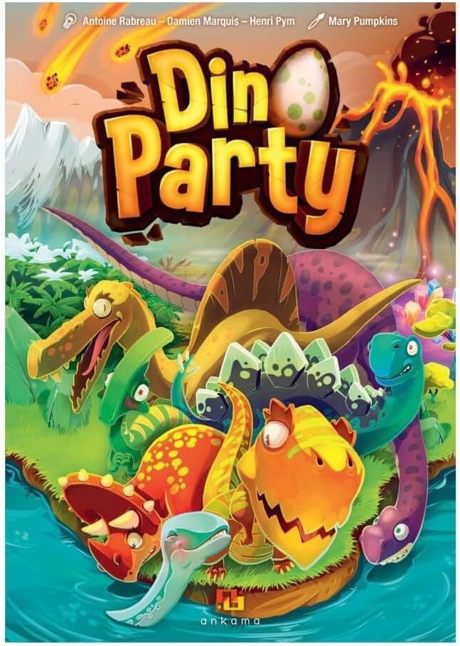 0193-5062777 · ANKAMA Dinoparty Board Game.