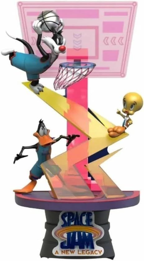BEAST KINGDOM D Stage Space Jam a New Legacy Sylvester, Tweety and Daffy Du