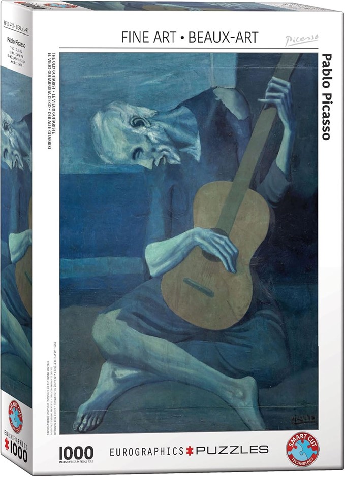 EUROGRAPHICS The Old Guitarist Jigsaw Puzzle (1000 Pieces)