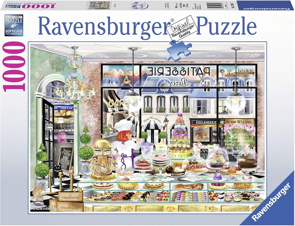 RAVENSBURGER Wanderlust Good Morning Paris 1000 Pieces
