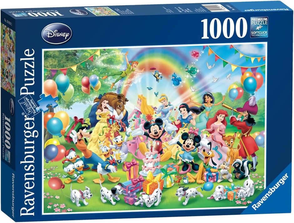RAVENSBURGER Disney Mickeys Birthday Puzzle 1000 Pieces