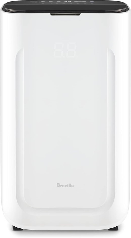 BREVILLE The Smart Dry 2-in-1 Viral Protect Dehumidifier, White. NB: Not in
