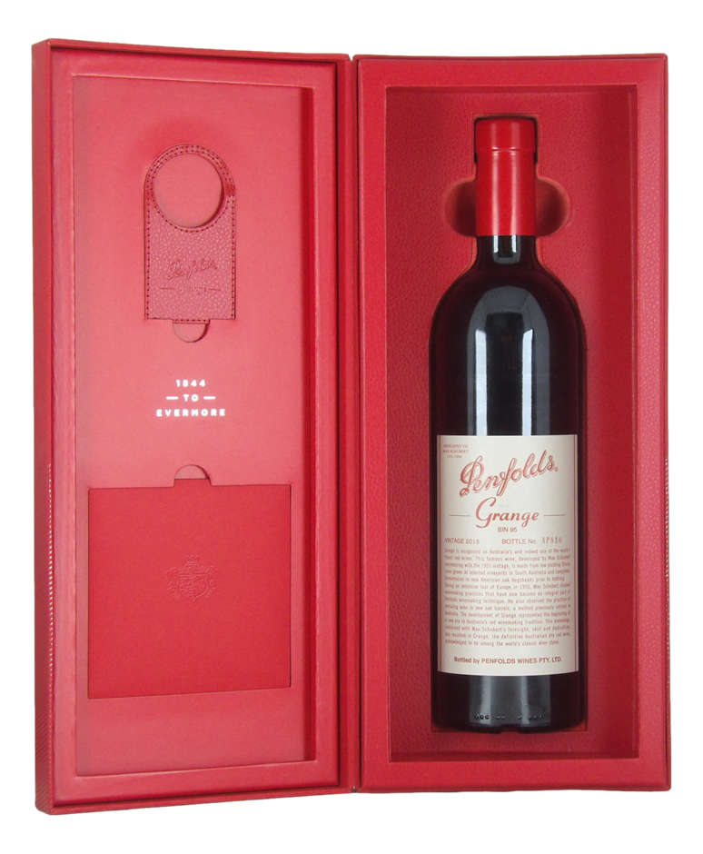 Penfolds Bin 95 Grange 2018 (1x 750mL), SA.