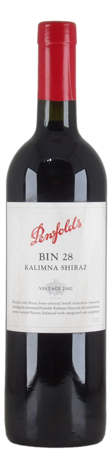 Penfolds 'Bin 28' Kalimna Shiraz 2002 (1 x 750mL), SA.