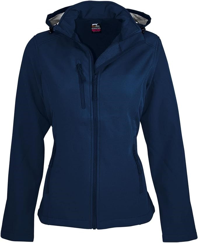 AUSSIE PACIFIC Women's Olympus Soft Shell Jacket, Size 10, Navy, 2513. Buy