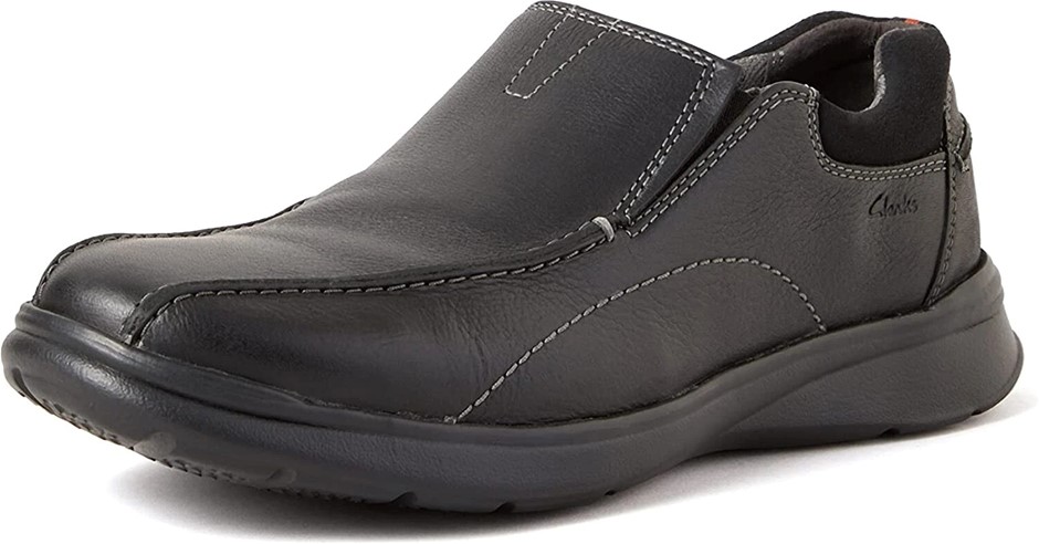 CLARKS Men's Cotrell Step Slip-On Loafer, US12/EU46, Black, 26119615 Buyer