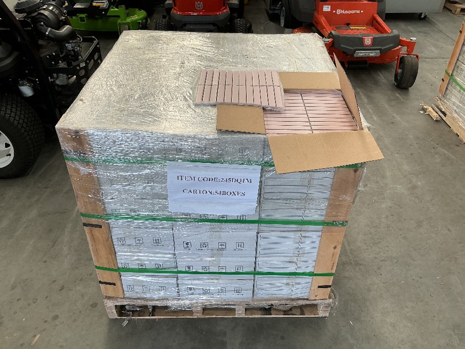 1 x Pallet Pink Stripe tiles