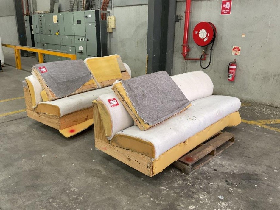 Pair of Wooden Sofa Frames