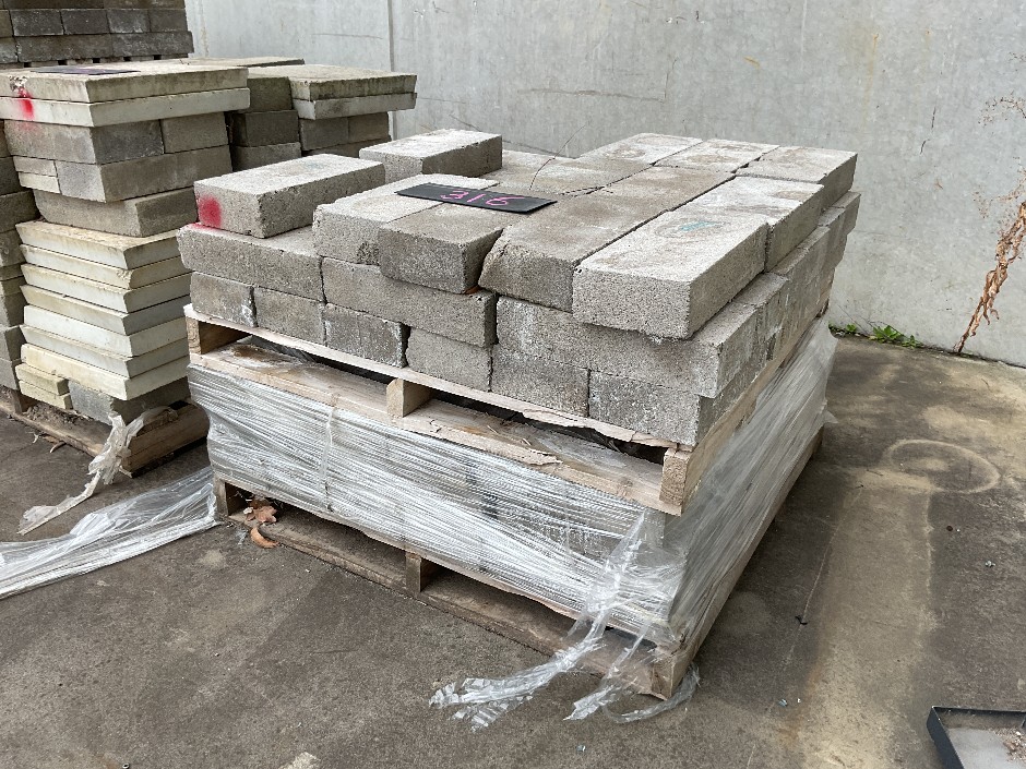 Pallet of Concrete Pavers x 2
