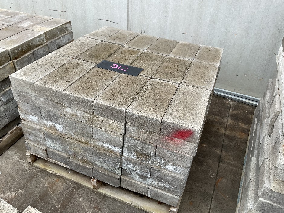 Pallet of Concrete Pavers