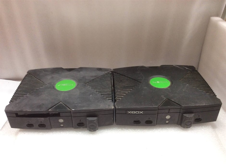 Microsoft Original Xbox Game Consoles (Lot of 2)