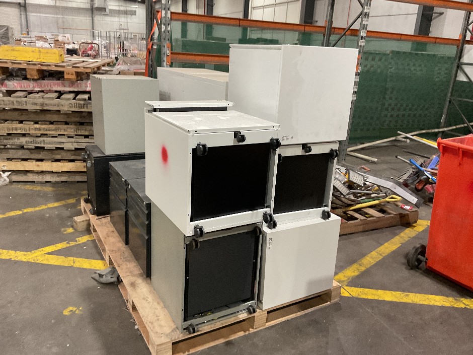 <p>Pallet Of Assorted Filing Cabinets & Storage Units</p>