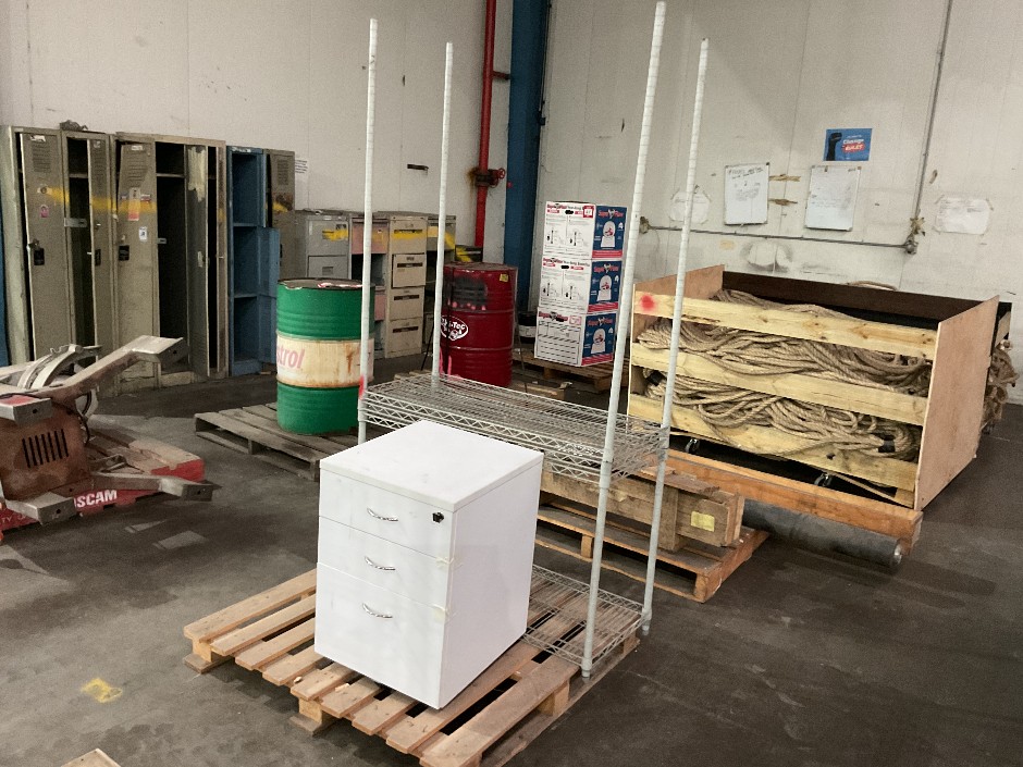 <p>3 Drawer Cabinet & Shelving Unit</p>