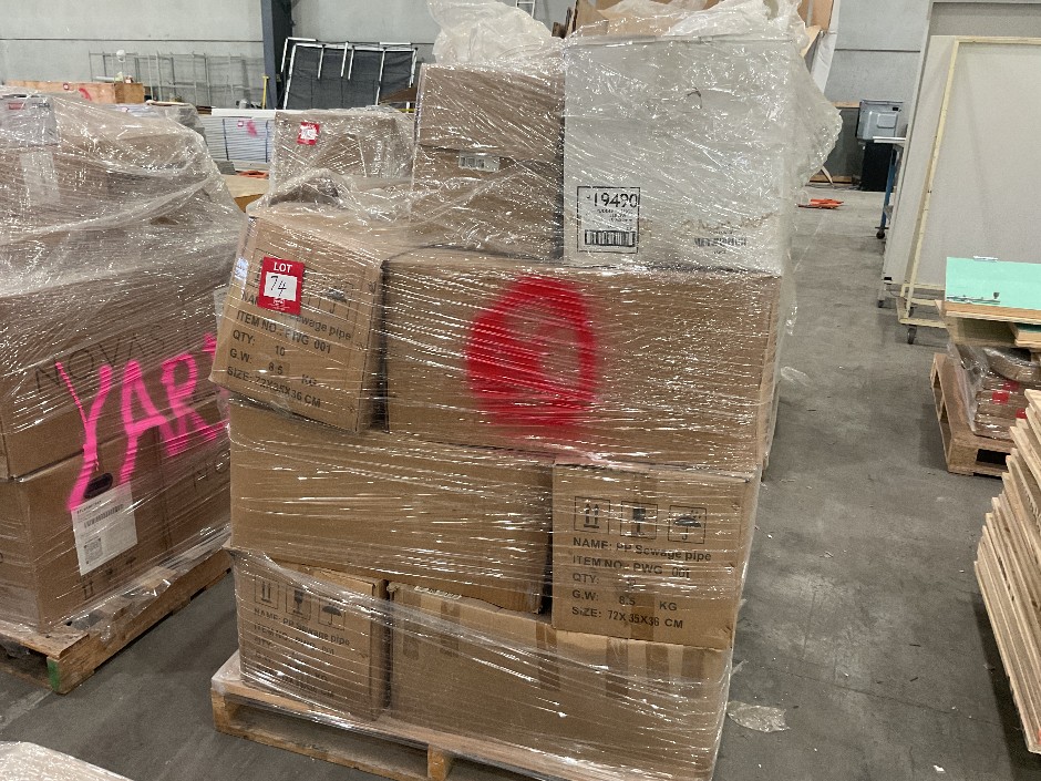 Pallet of Assorted Plumbing Fittings