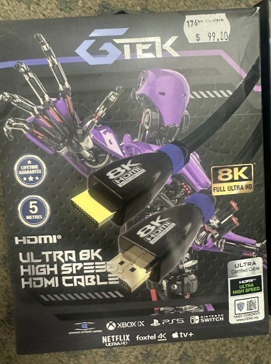 CLOSING DOWN SALE: Pair of GTEK High Speed Cables