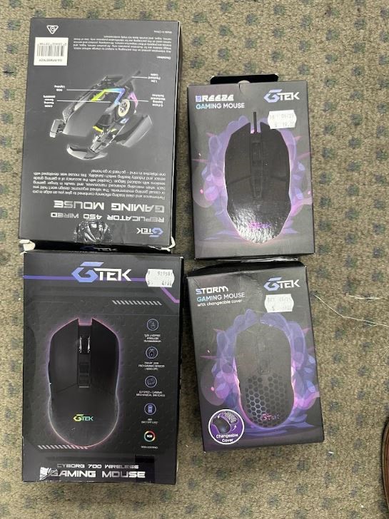 CLOSING DOWN SALE: Quantity of GTEK Gaming Mouse
