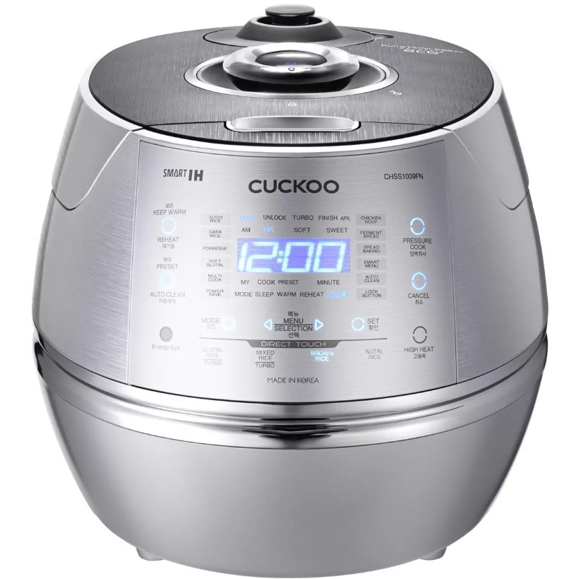 CUCKOO IH 10 Cup Pressure Cooker, CRP-CHSS1009F. NB: Damaged box.