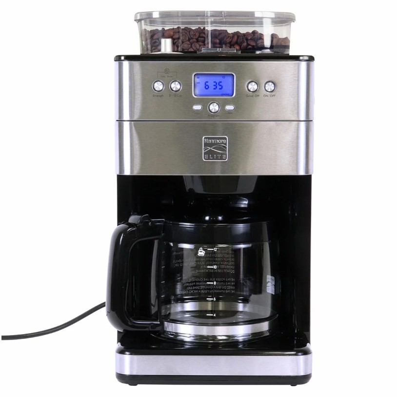 KENMORE Grind and Brew Coffee Maker, KKECMGBSSAU.