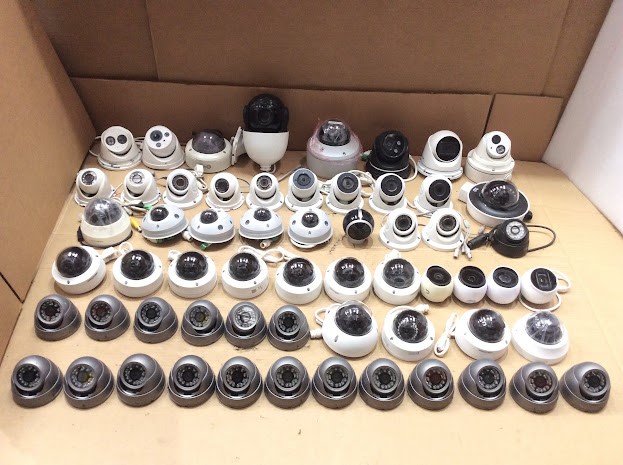 Cisco Mixed Brand and Model Surveillance Cameras (Lot of 60)
