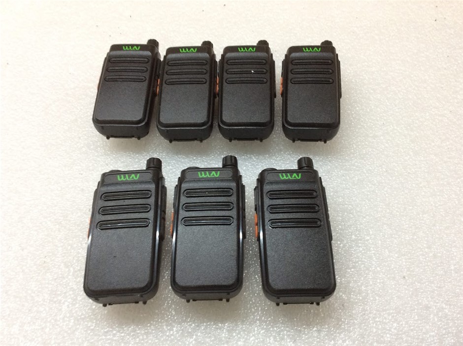 WLN KD-C610 Two-Way Radio (Lot of 7)