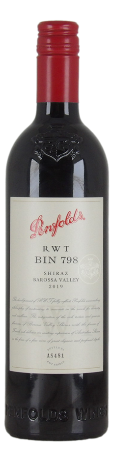 Penfolds RWT Bin 798 2019 (6x 750mL), SA.