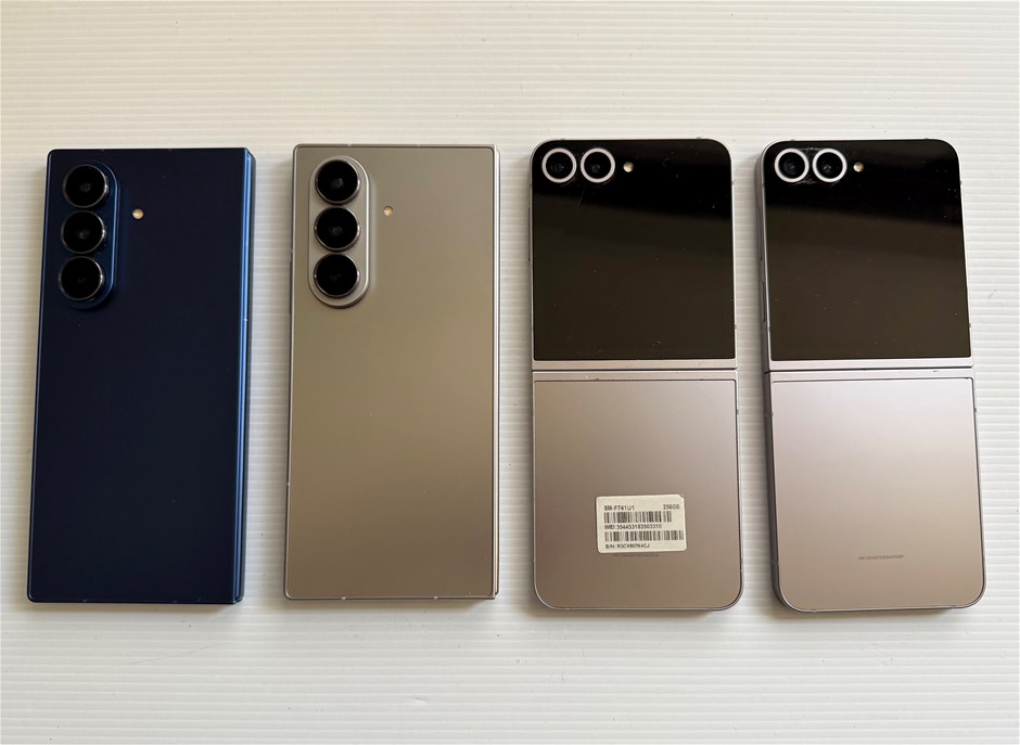 Samsung Galaxy Z Fold 7 / Z Flip 6 - For Parts (Lot of 4)