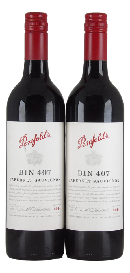 Penfolds Bin 407 2014 (2x 750mL)