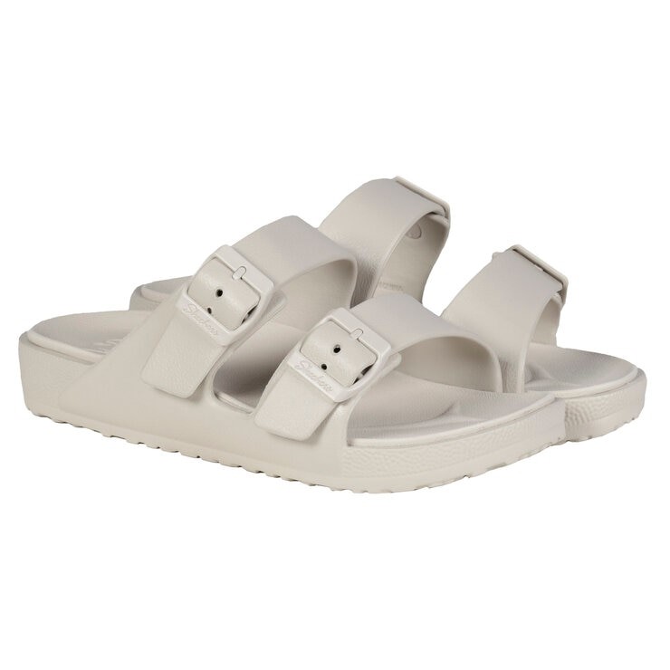 SKECHERS Women's Foamies Eva Sandals, Size US10, Cream, 179301CS.