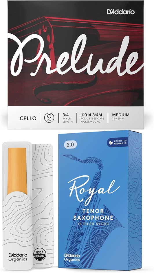 0116-3140639 · D'ADDARIO Instrument Accessories: Prelude Cello C String 3/4 Scale Medium T