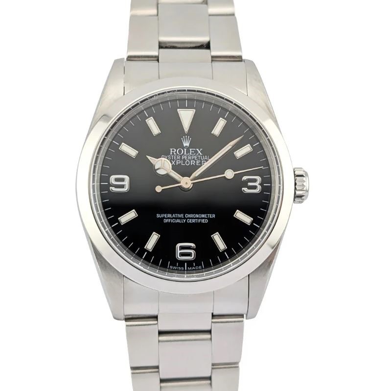 ROLEX 14270 EXPLORER 36MM 2000 BOX & PAPERS P-SERIAL