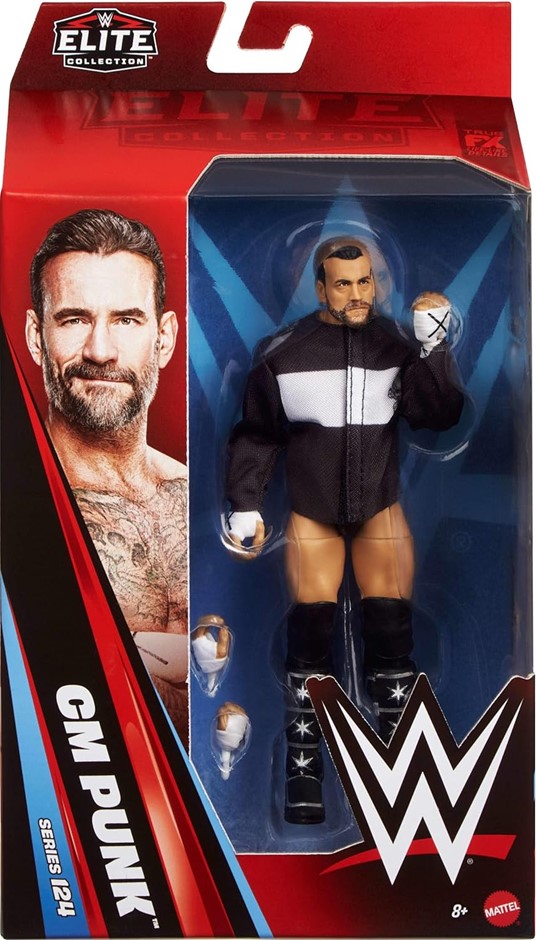 0113-3140639 · Mattel WWE Elite Action Figure & Accessories, Series #124 Set, 6-inch Colle