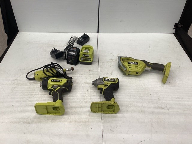 Assorted Ryobi Power Tools